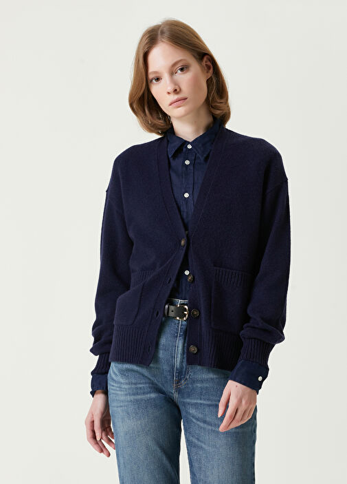 Ralph lauren blue cardigan hotsell