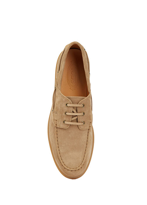 Tod's Bej Tod's Süet Erkek Loafer