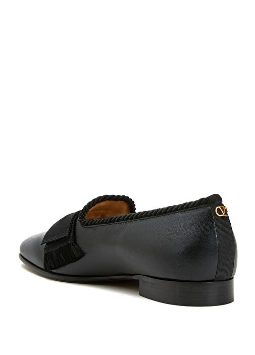Siyah Erkek Deri Loafer - Görsel 4