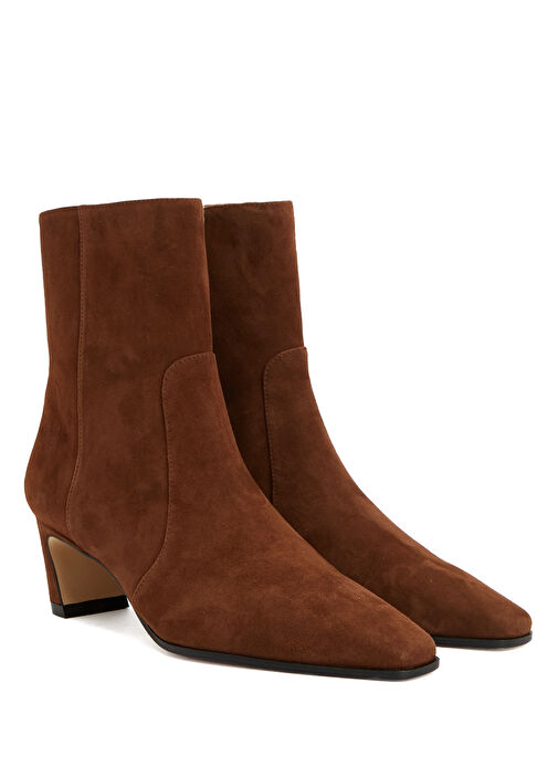 Stassi Kahverengi Kadın Süet Bot - Görsel 3