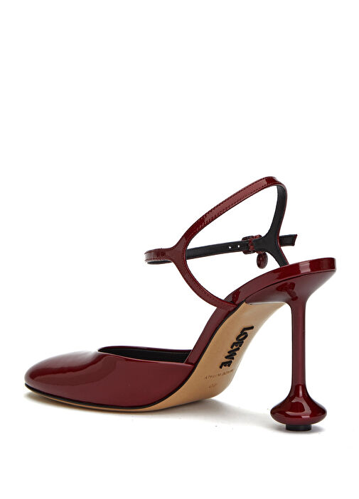 Loewe Loewe Toy Kırmızı Deri Topuklu Ayakkabı Basketbol Ayakkabıları | Beymen Kırmızı - 4. görsel