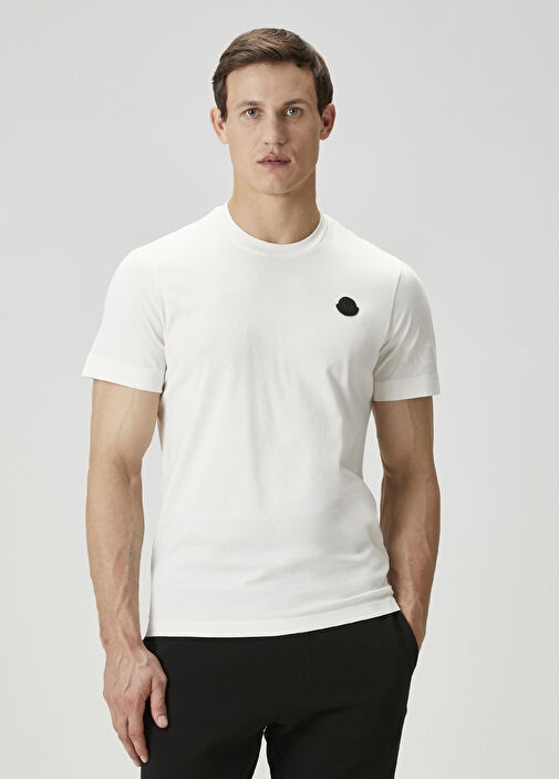 Moncler Beyaz Erkek Beyaz T-shirt 1775659 | Beymen