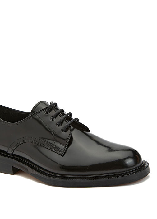 Siyah Erkek Deri Ayakkabı - Görsel 7