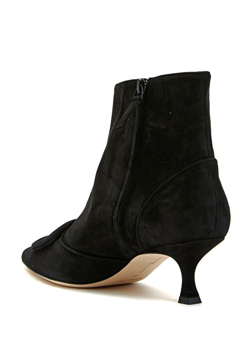 Siyah Kadın Süet Bot - Görsel 4