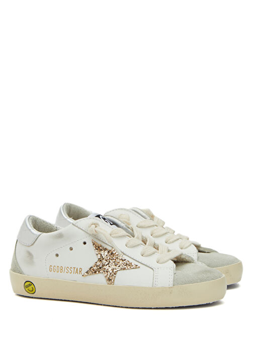 SuperStar Çok Renkli Çocuk Deri Sneaker - Görsel 3