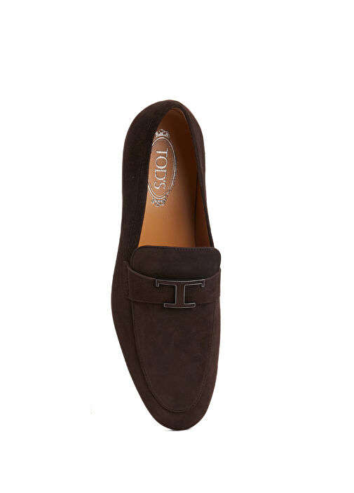 Kahverengi Erkek Süet Loafer - Görsel 5