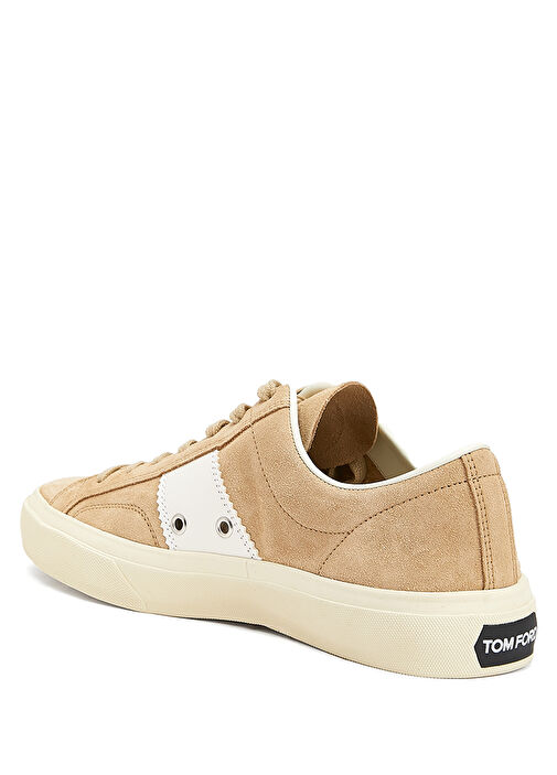 Cambridge Bej Erkek Deri Sneaker - Görsel 4