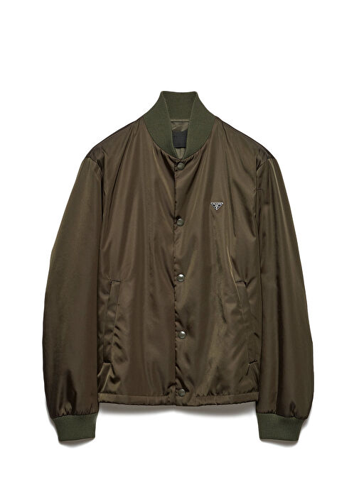 Prada Yeşil Erkek Yeşil Re-Nylon Bomber Erkek Ceket 1885627 | Beymen