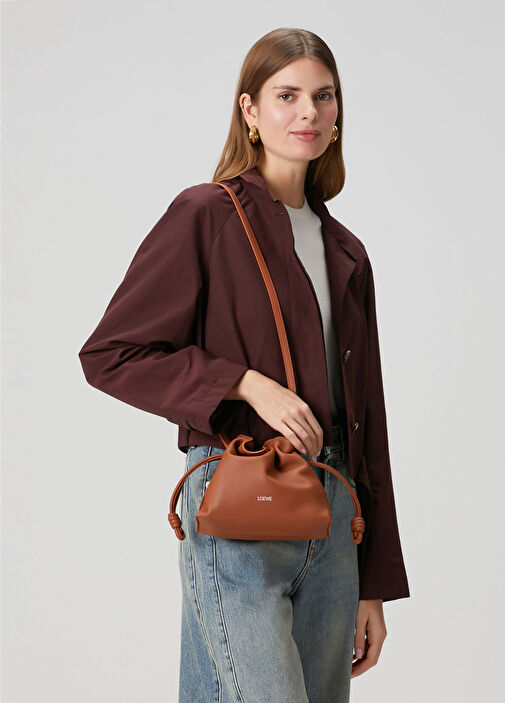 ミエコ Loewe Taba Kadın Mini Flamenco Taba Kadın Deri Çanta 1864858 | Beymen