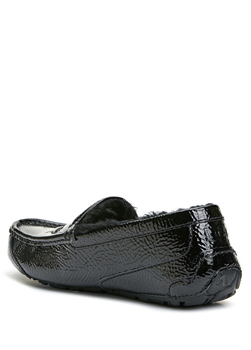 X Telfar Crinkle Siyah Kadın Deri Ayakkabı - Görsel 4