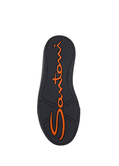 Lacivert Erkek Deri Sneaker - Görsel 6