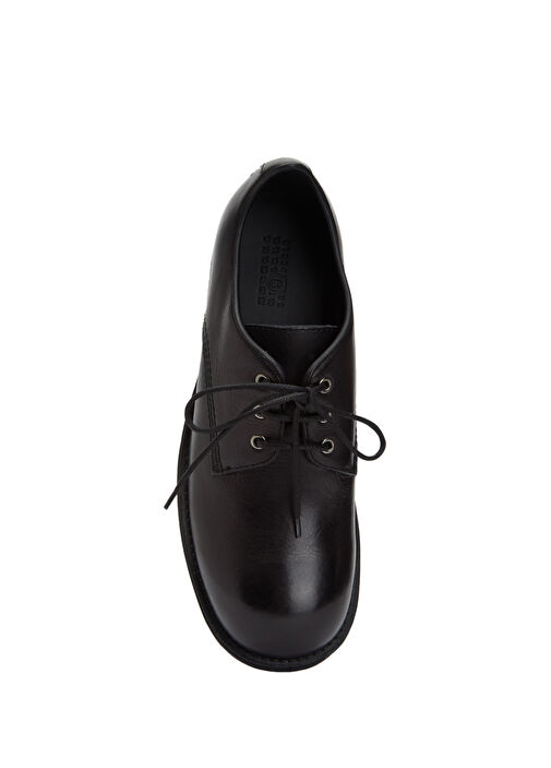 Siyah Erkek Deri Ayakkabı - Görsel 5