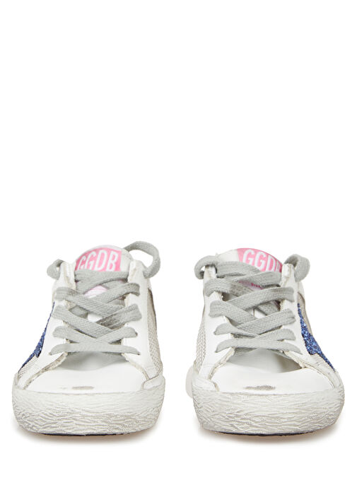 Superstar Beyaz Kız Çocuk Deri Sneaker - Görsel 4