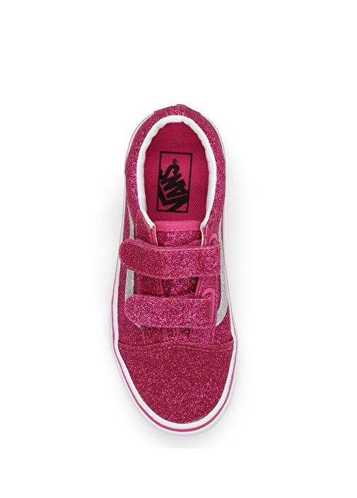Old Skool V Koyu Pembe Unisex Çocuk Sneaker - Görsel 3
