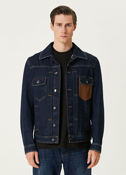 Dolce&Gabbana - Navy Blue Denim Jacket