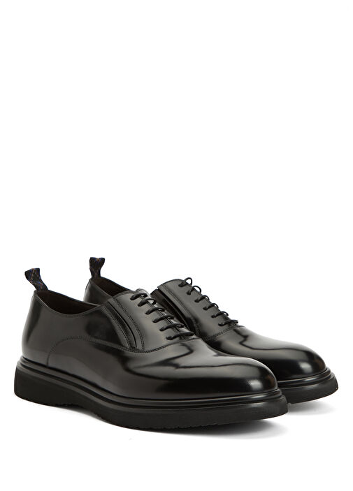 Siyah Erkek Deri Ayakkabı - Görsel 3