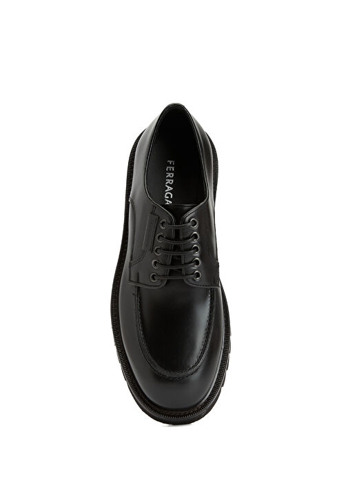 Siyah Erkek Deri Ayakkabı - Görsel 5