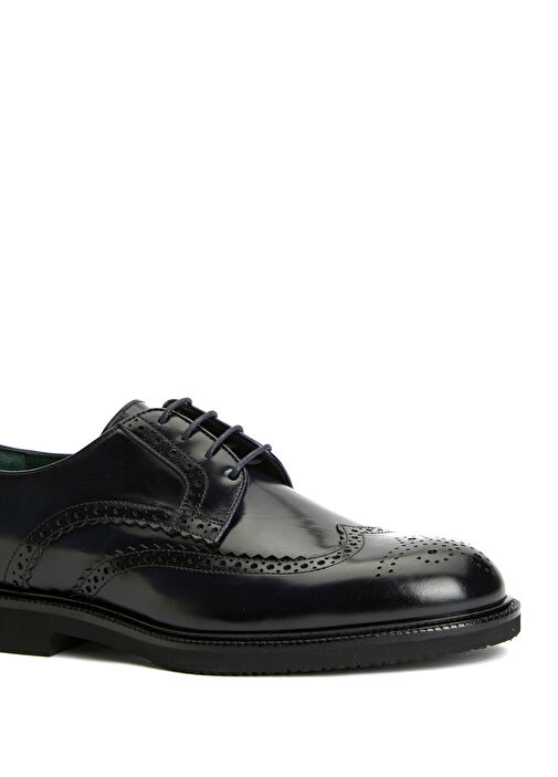 Lacivert Erkek Deri Ayakkabı - Görsel 7