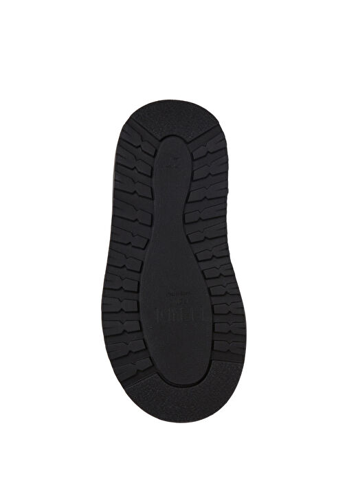 Siyah Gri Logo Desenli Unisex Çocuk Bot - Görsel 6