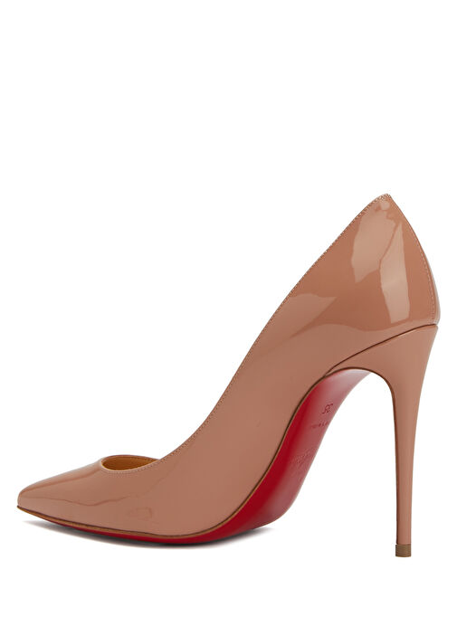 Kate Nude Deri Stiletto - Görsel 4