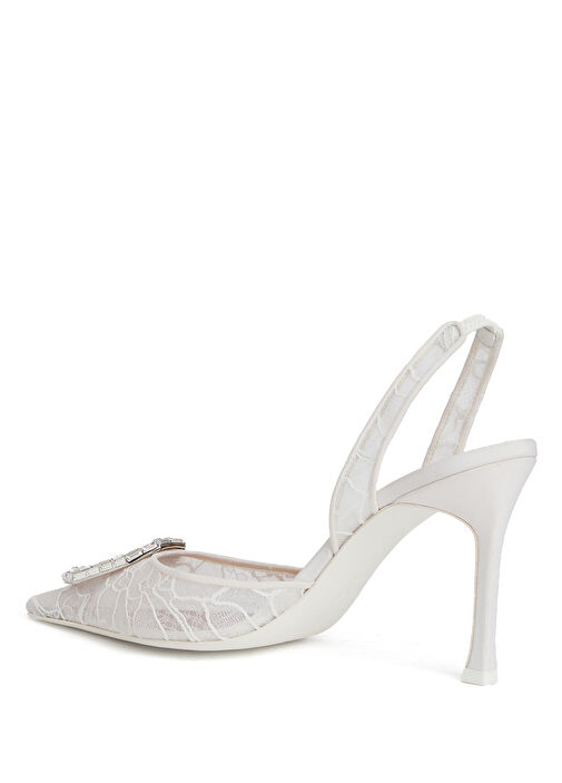 Amina Muaddi Topuklu Ayakkabı - Görsel 4