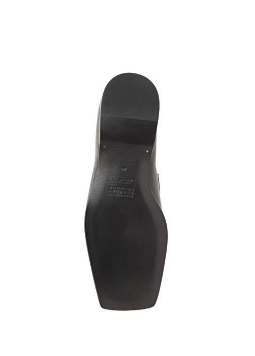 Siyah Erkek Deri Loafer - Görsel 6