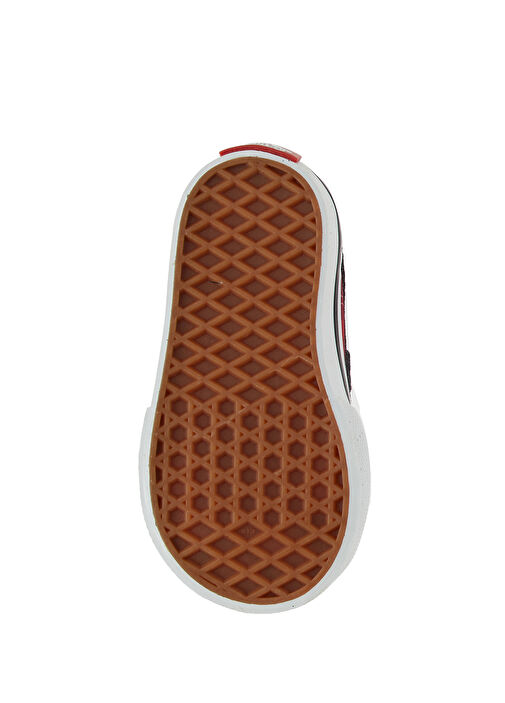 Old Skool V Kırmızı Siyah Çocuk Sneaker - Görsel 6