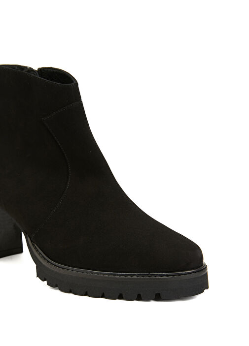 Siyah Kadın Süet Bot - Görsel 7