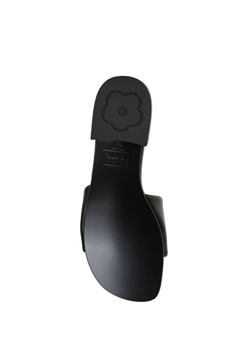 OKI Siyah Kadın Deri Terlik - Görsel 6