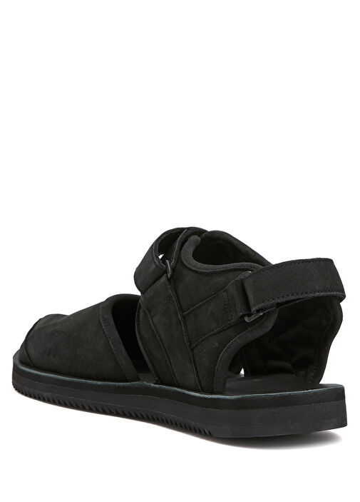 Suicoke Bita-2-L Siyah Erkek Deri Sandalet - Görsel 4