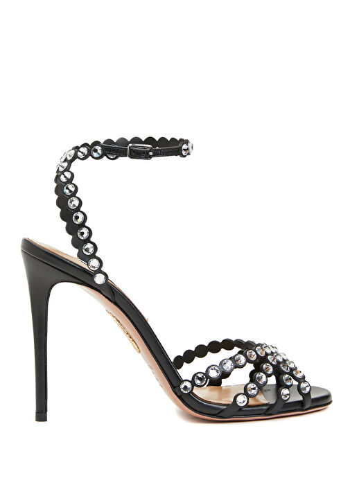 Tequila Siyah Kadın Deri Sandalet - Görsel 2