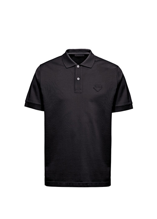 トップス PRADA archive polo shirt 00s y2k sports Prada Siyah Erkek Pike Polo Yaka Erkek T-Shirt 1520024 | Beymen