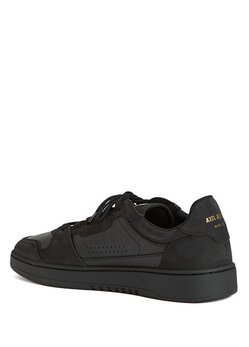 Dice Log Siyah Erkek Deri Sneaker - Görsel 4