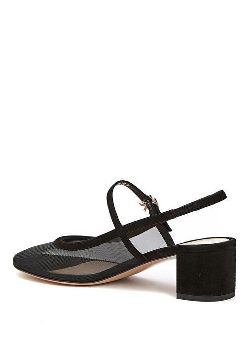 Siyah Topuklu Ayakkabı - Görsel 4