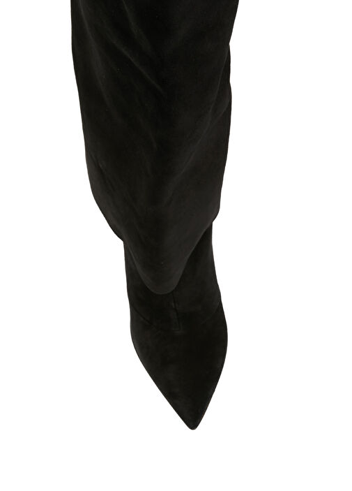 Ariel Siyah Kadın Deri Çizme - Görsel 5