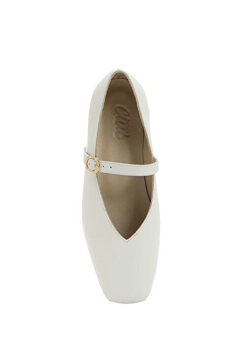 Ekru Deri Babet - Görsel 5