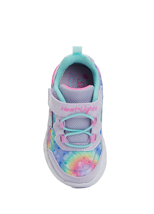 Flutter Heart Lights-Groovy Swirl Bebek Sneaker - Görsel 5