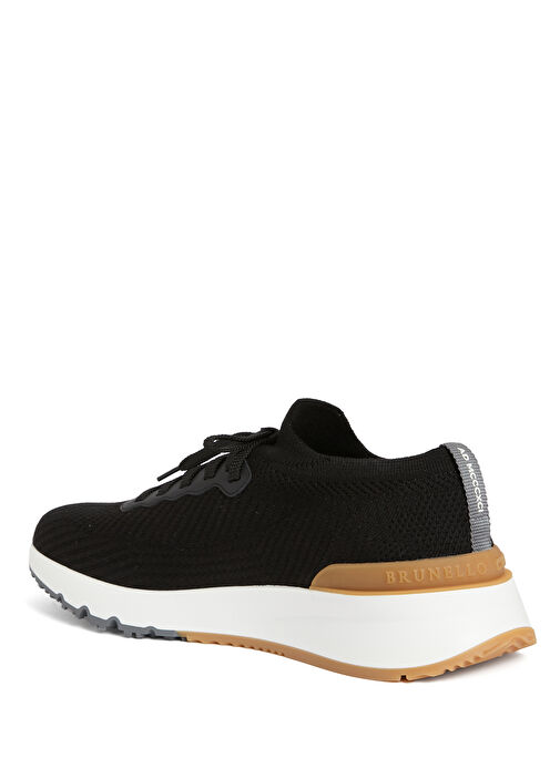 Siyah Çorap Formlu Erkek Sneaker - Görsel 4