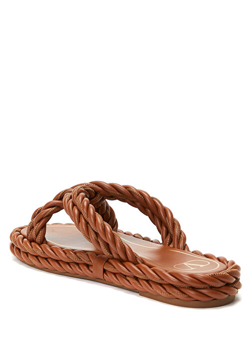 Taba Kadın Deri Terlik - Görsel 4