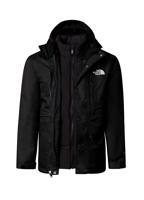 The North Face - North Down Triclimate 3-in-1 Siyah Çocuk Mont - Siyah