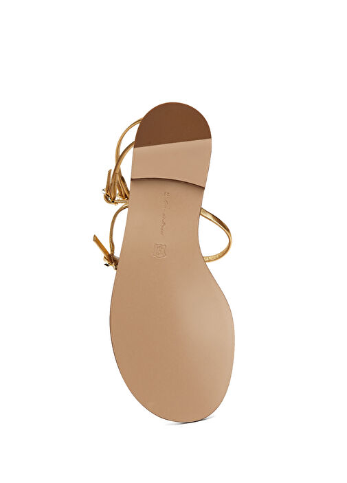 Gold Kadın Deri Sandalet - Görsel 6