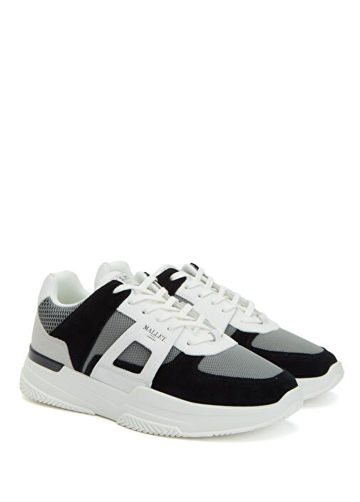 Siyah Beyaz Erkek Sneaker - Görsel 3