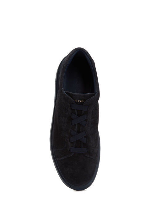 Lacivert Erkek Süet Sneaker - Görsel 5