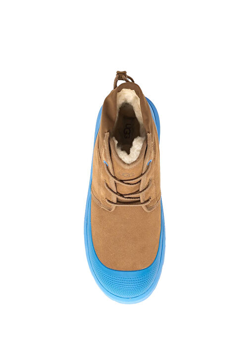 Taba Mavi Erkek Süet Bot - Görsel 5