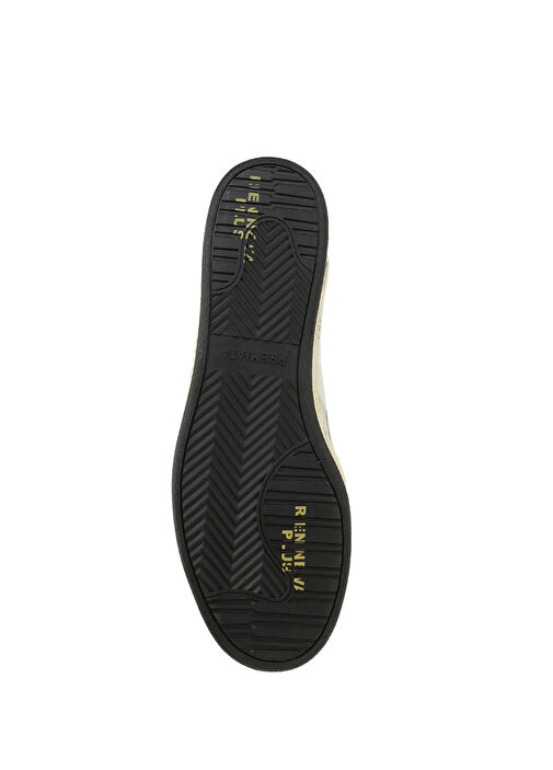 Beyaz Erkek Deri Sneaker - Görsel 6