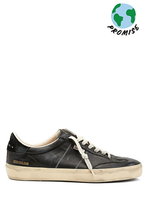 Soul Star Siyah Erkek Deri Sneaker - Görsel 2