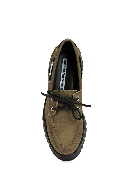 Carson Naturel Kadın Süet Loafer - Görsel 5