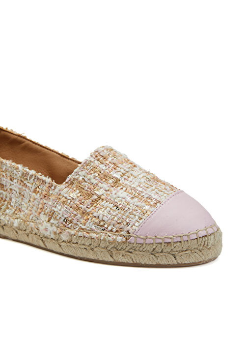 Bej Desenli Kadın Espadril - Görsel 7