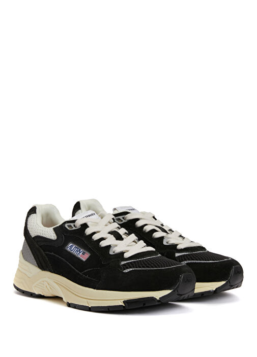 Hyperway Siyah Kadın Deri Sneaker - Görsel 3