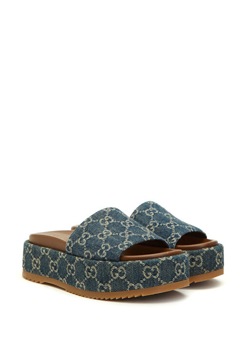 Beymen Reborn Mavi Beymen Reborn Gucci Kadın Terlik